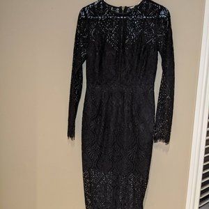 Veronica Beard L/S Lace Dress